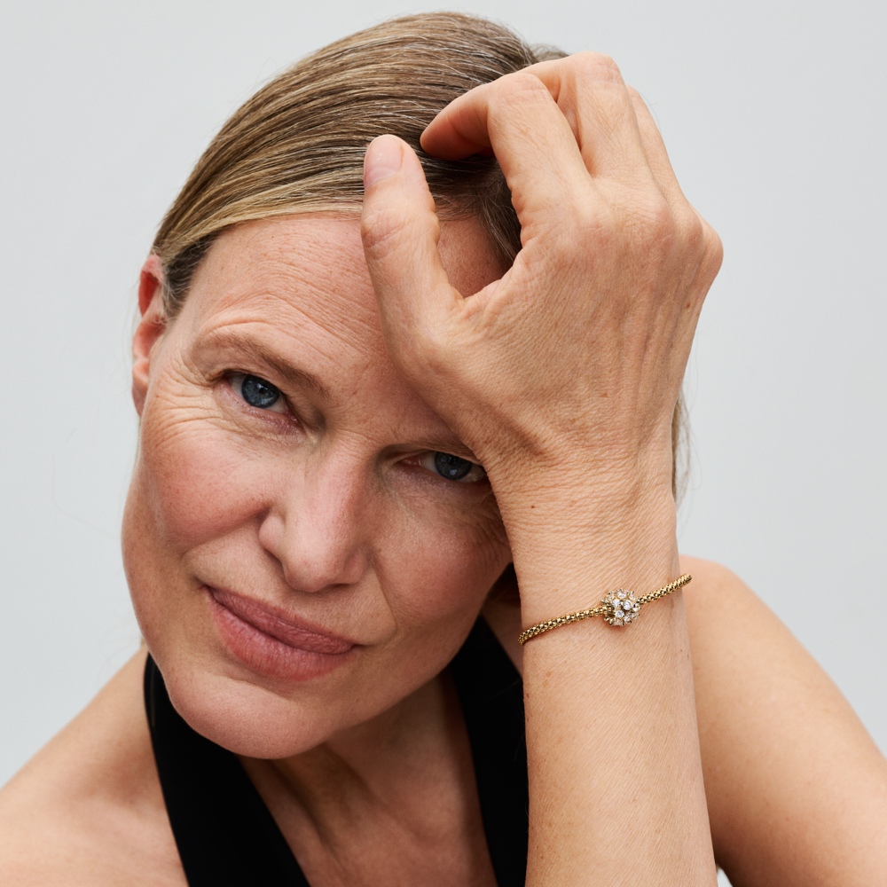 Sparkling Round Charm