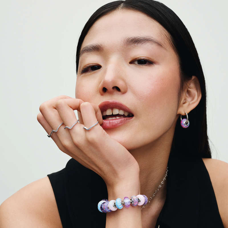 Opalescent Purple Charm