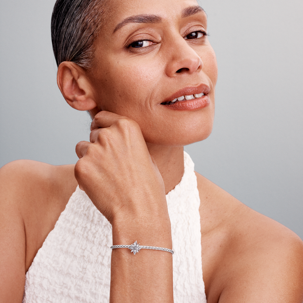 Sparkling North Star Charm