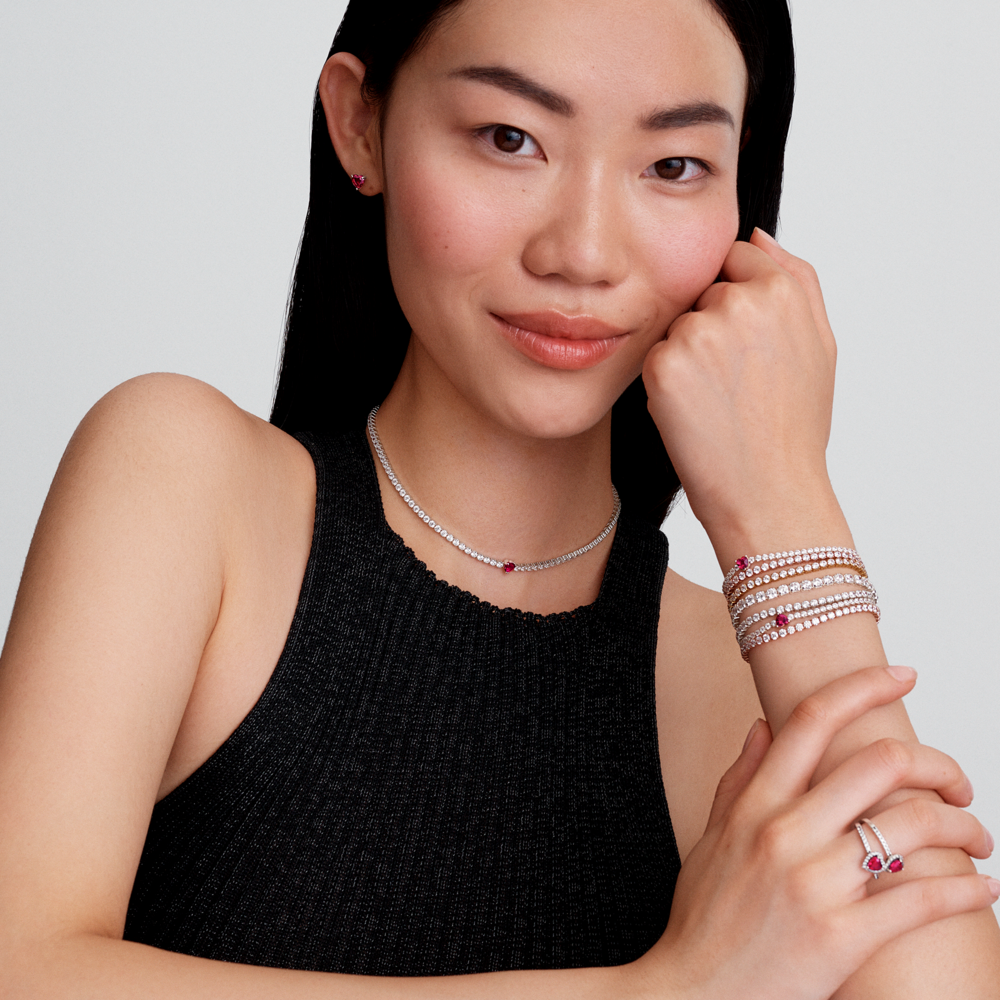 Halo Heart Choker – Pandora Jordan