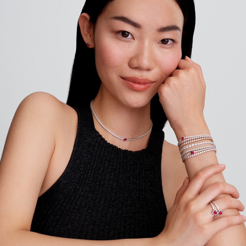 Halo Heart Choker