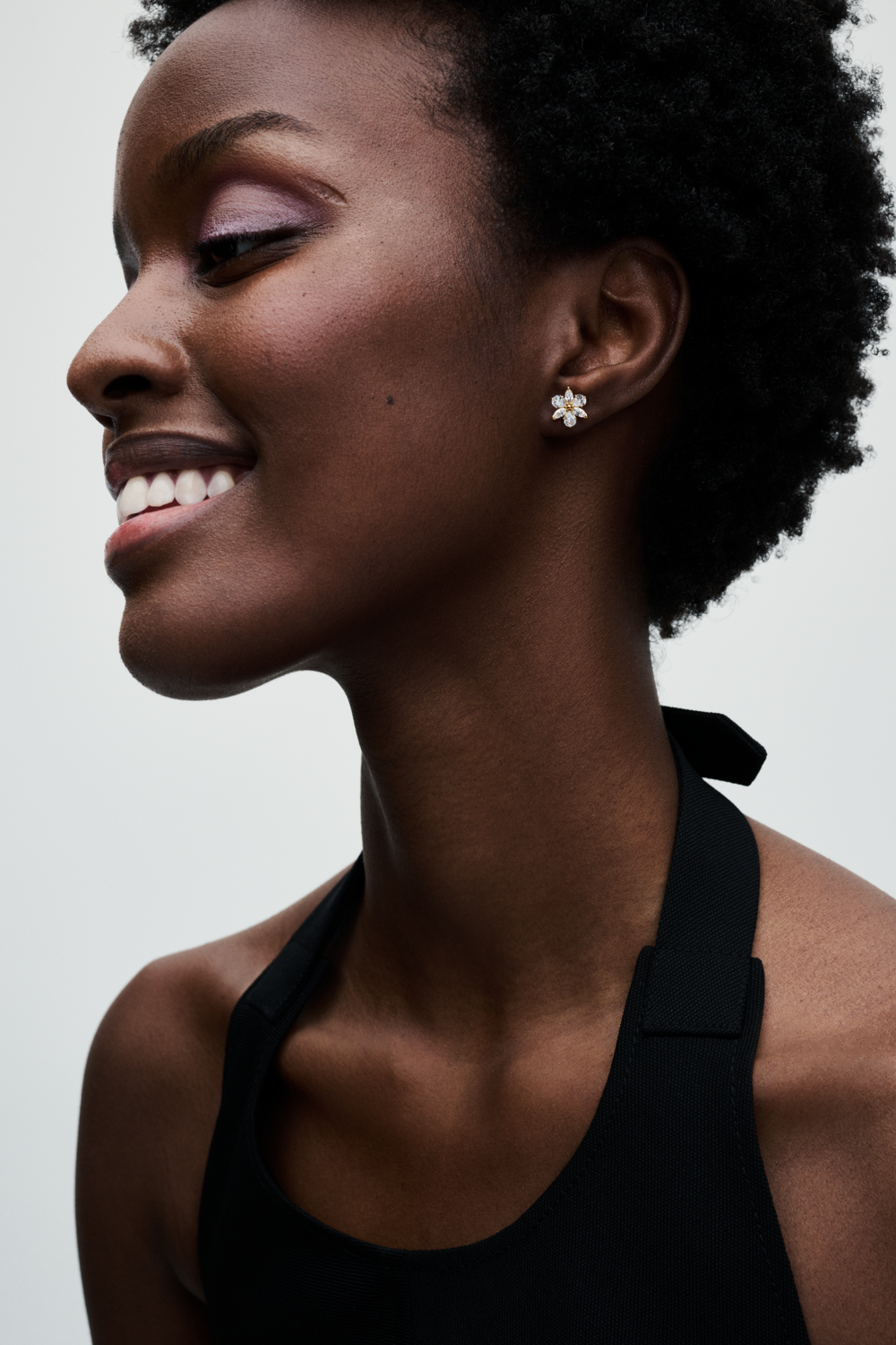 Sparkling Herbarium Cluster Stud Earrings