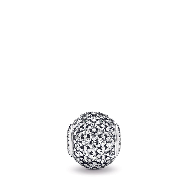 GENEROSITY ESSENCE COLLECTION charm in silver with cubic zirconia