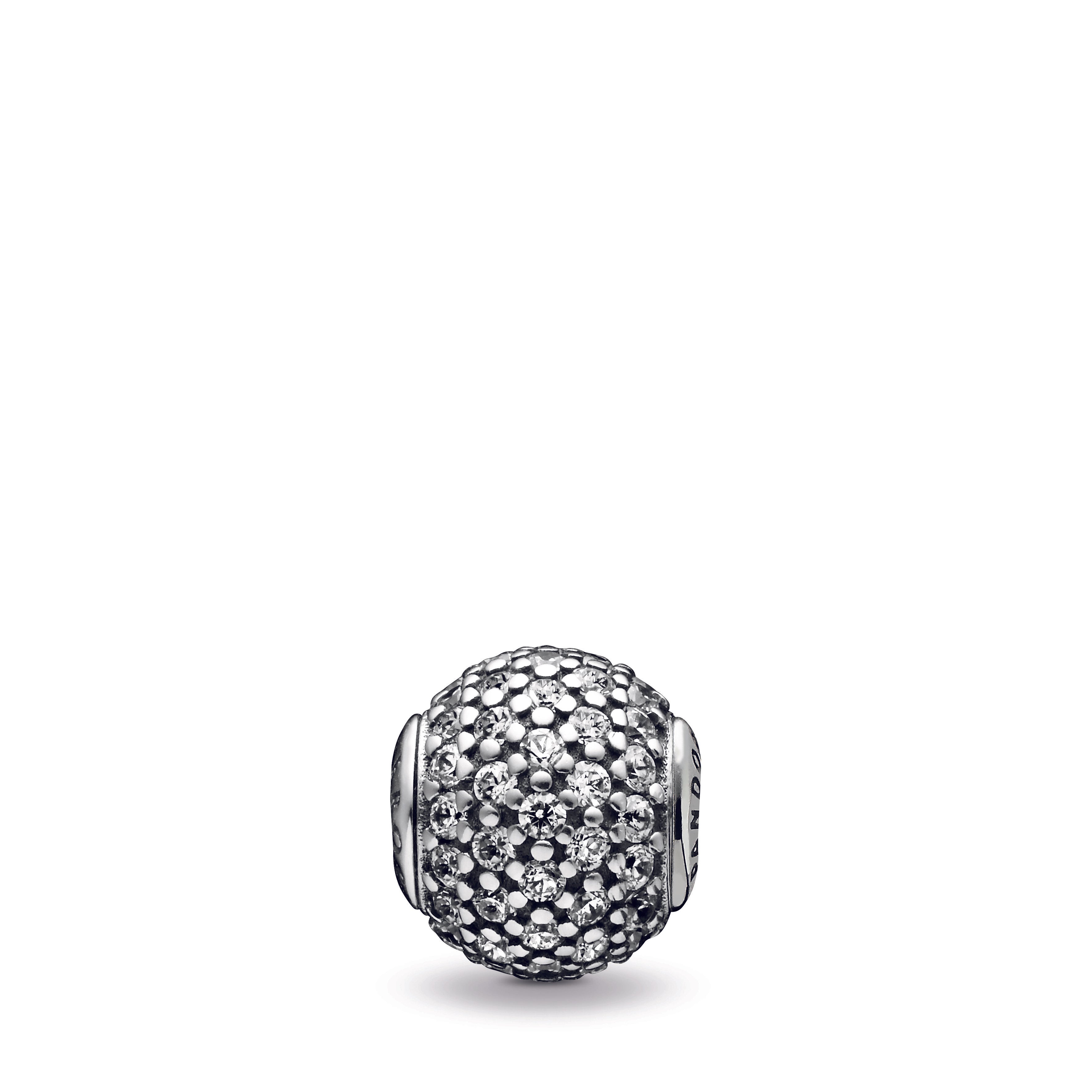 GENEROSITY ESSENCE COLLECTION charm in silver with cubic zirconia