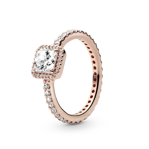 PANDORA Rose ring with clear cubic zirconia