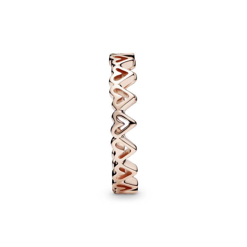 Hearts 14k Rose Gold-plated ring