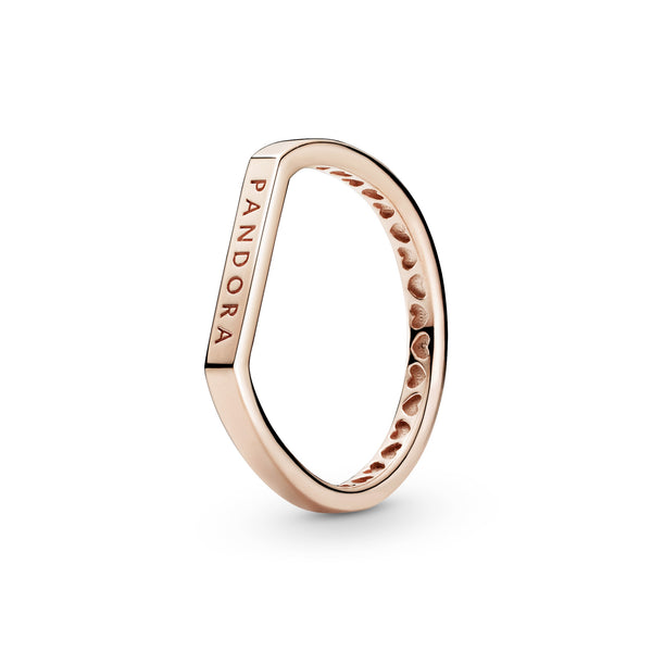 Logo Bar Stacking Ring