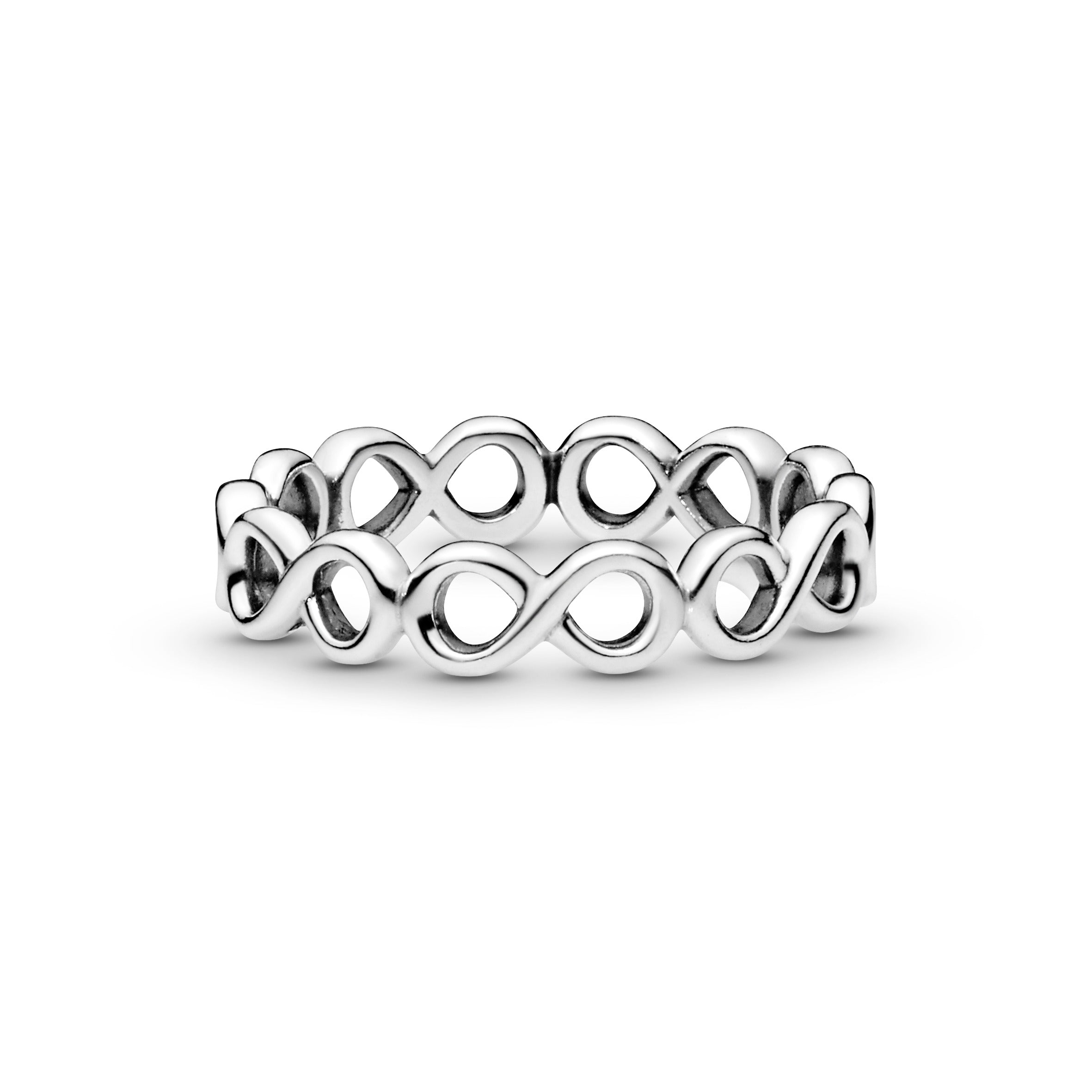 Infinity silver ring
