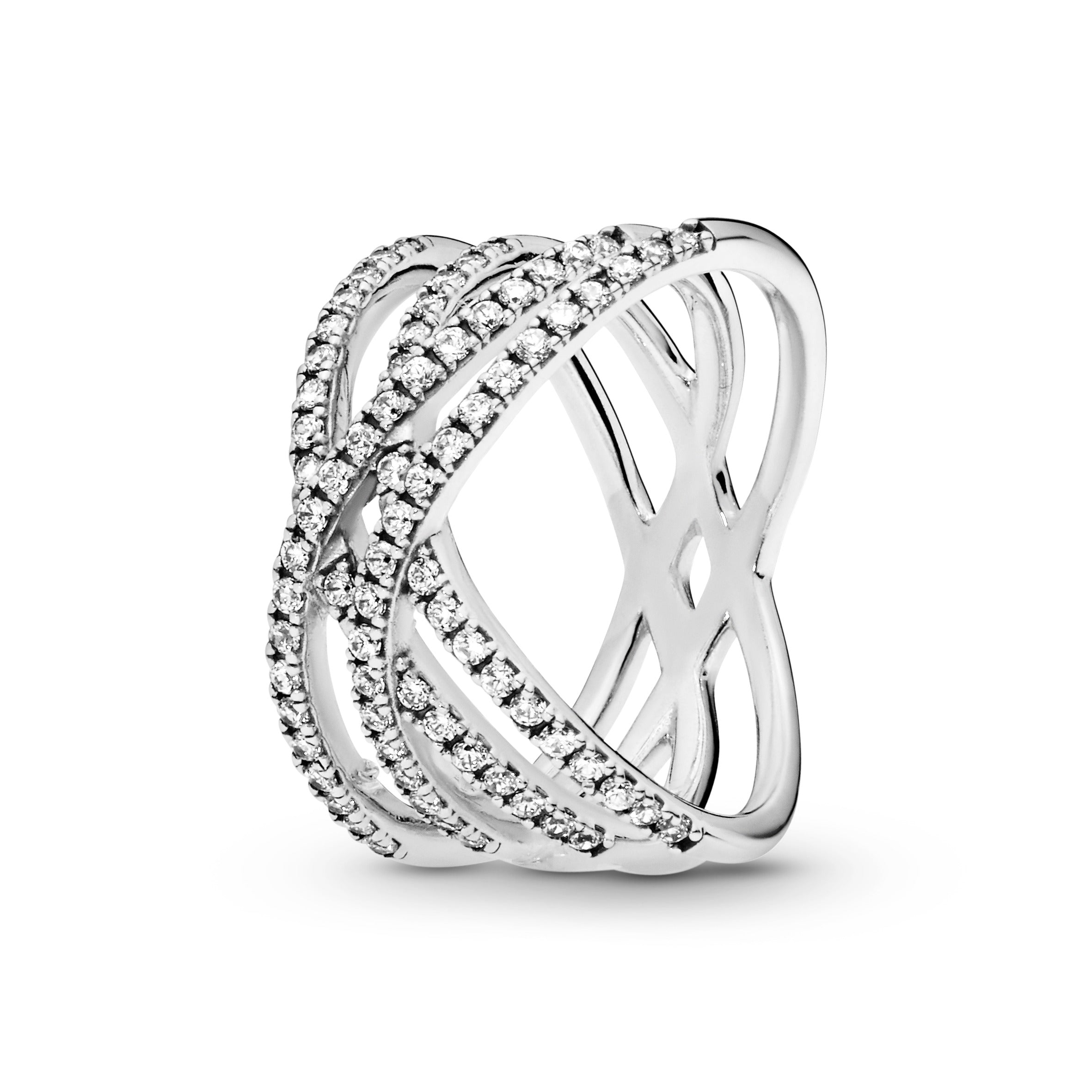 Pandora Timeless Silver ring with clear cubic zirconia