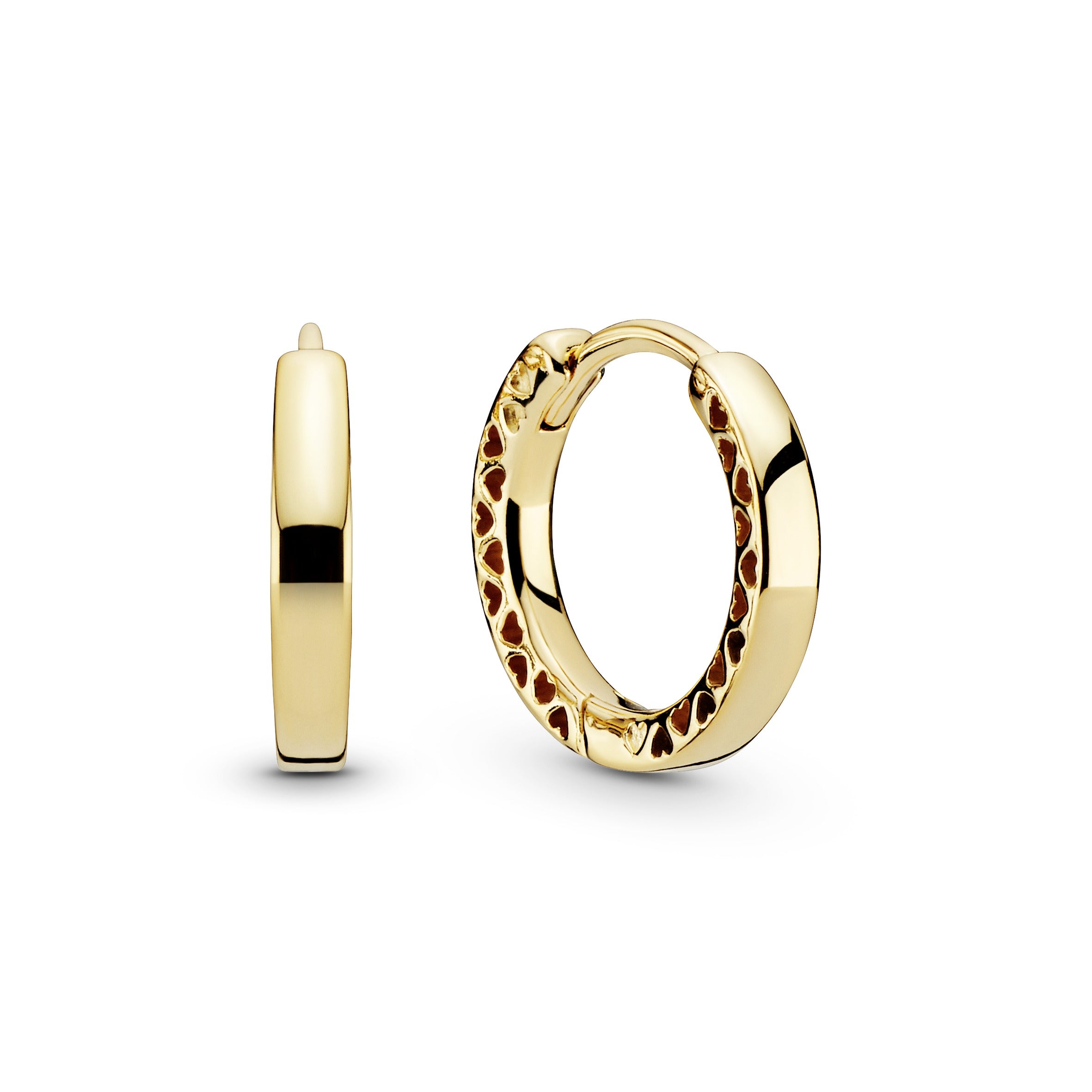 14k Gold Plated  hoop earrings