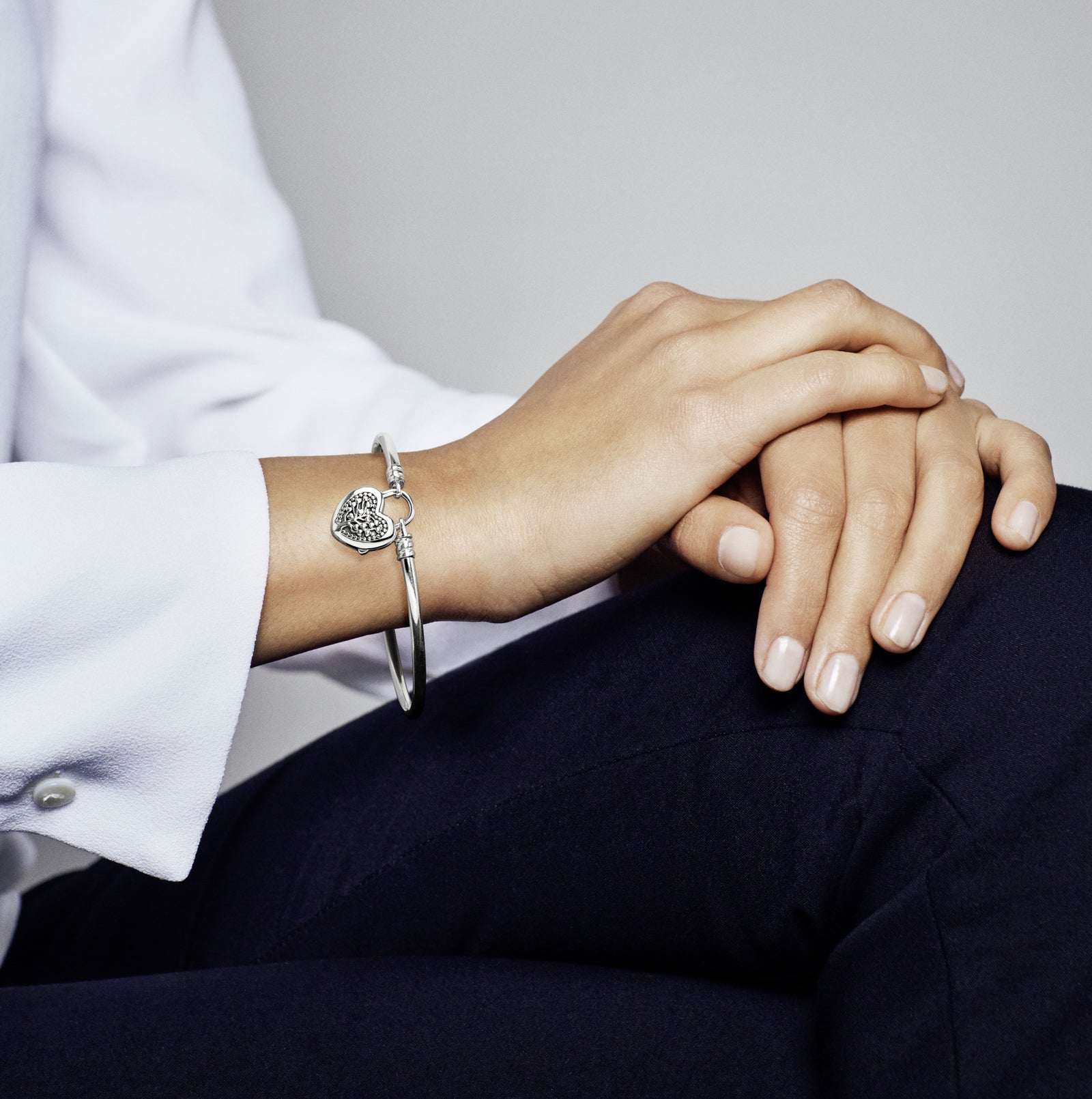 Flourishing hearts bangle clearance