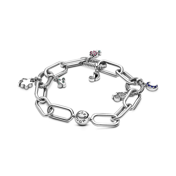 Sterling silver link bracelet
