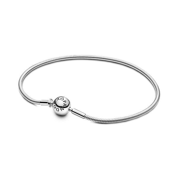 Sterling silver snake chain bracelet