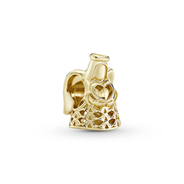 Angel charm in 14k