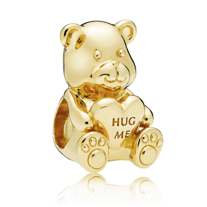 Teddy bear 14k Gold Plated  charm