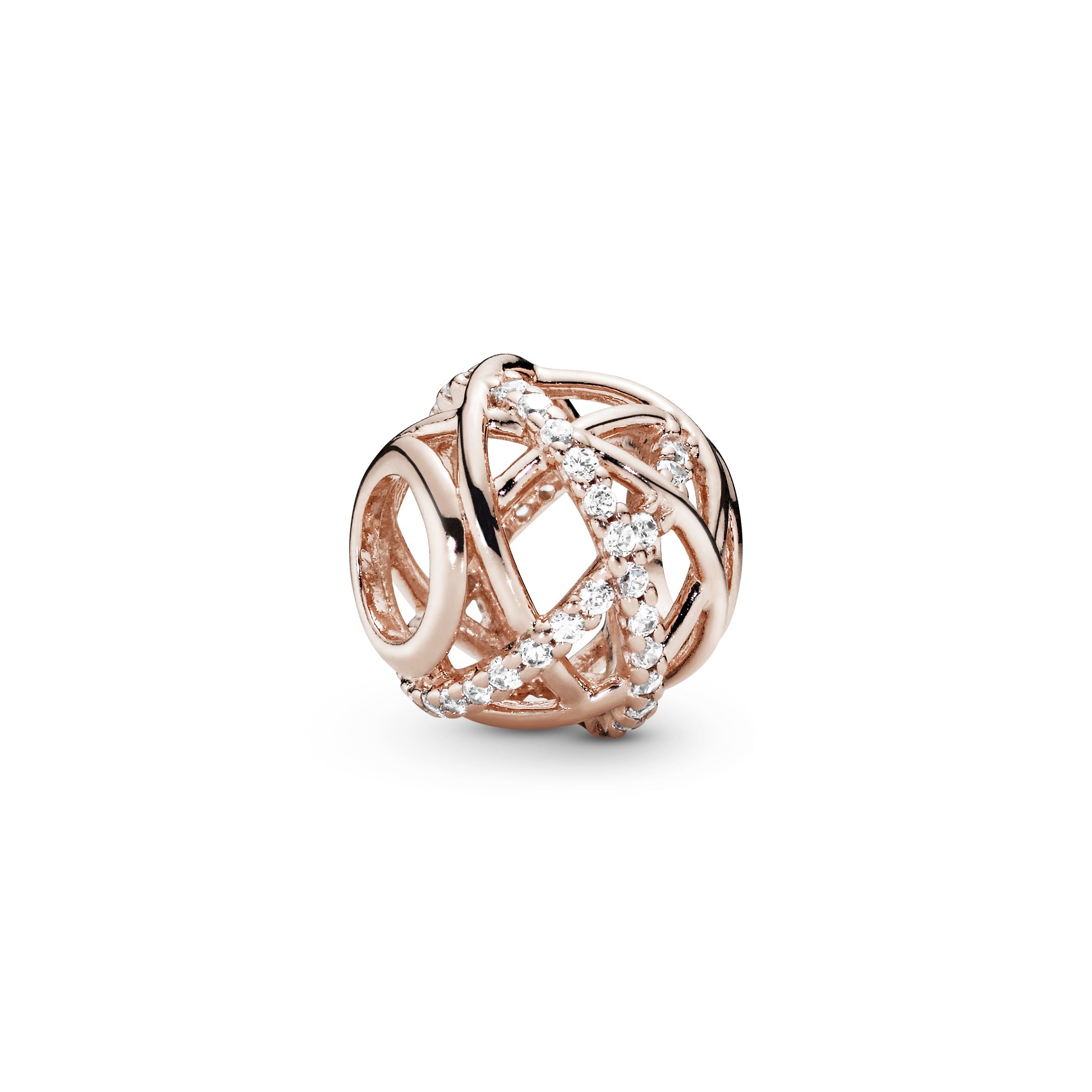 Sparkling & Polished Lines Charm