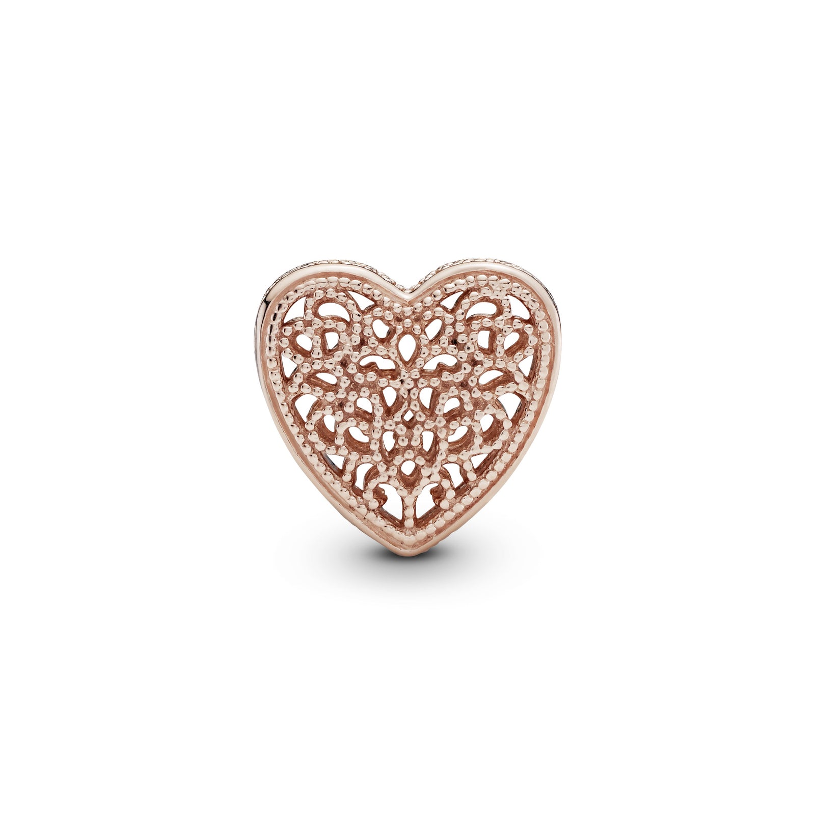 PANDORA Rose openwork heart charm Pandora Jordan