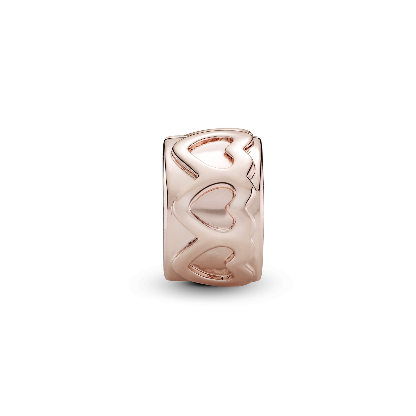 Pandora row of hearts clip hot sale
