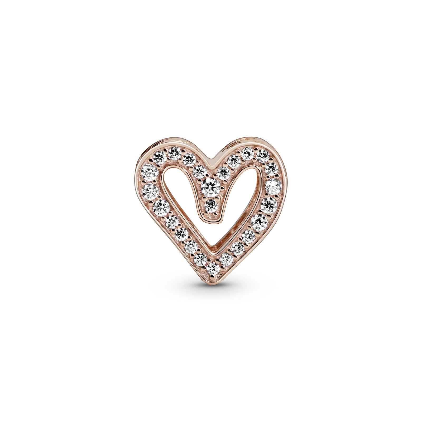 Pandora rose heart charm cheap
