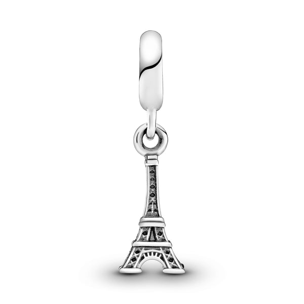 Eiffel tower silver dangle