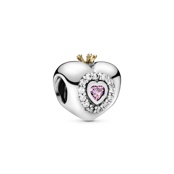 Pandora Princess Heart Charm, Pink CZ – Enchantress Co.