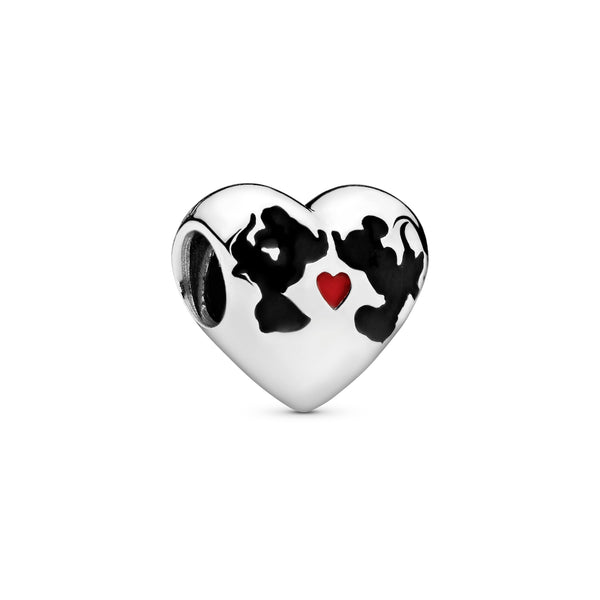 Disney, Minnie Mouse & Mickey Mouse Kiss Charm