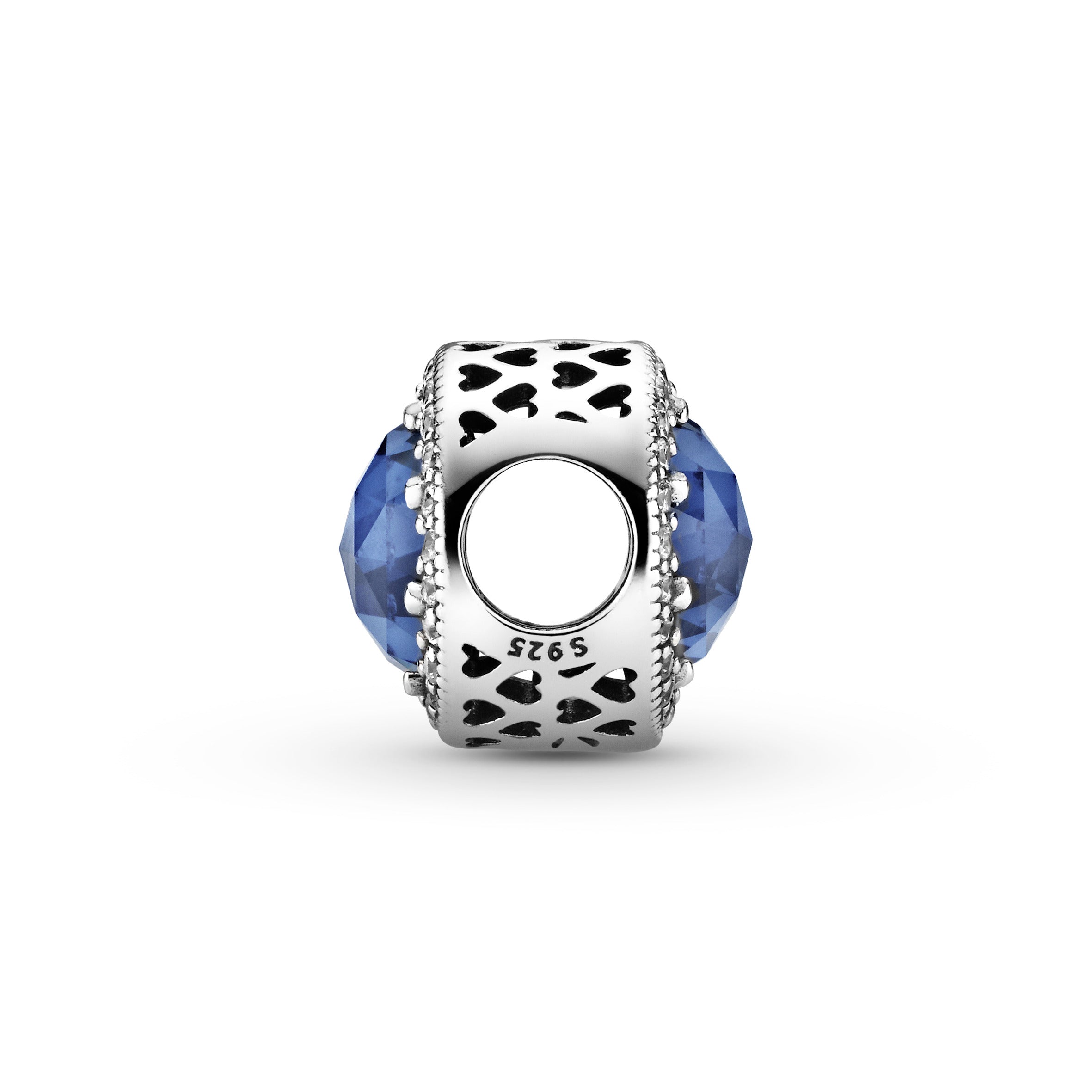 Sparkling Dark Blue Charm