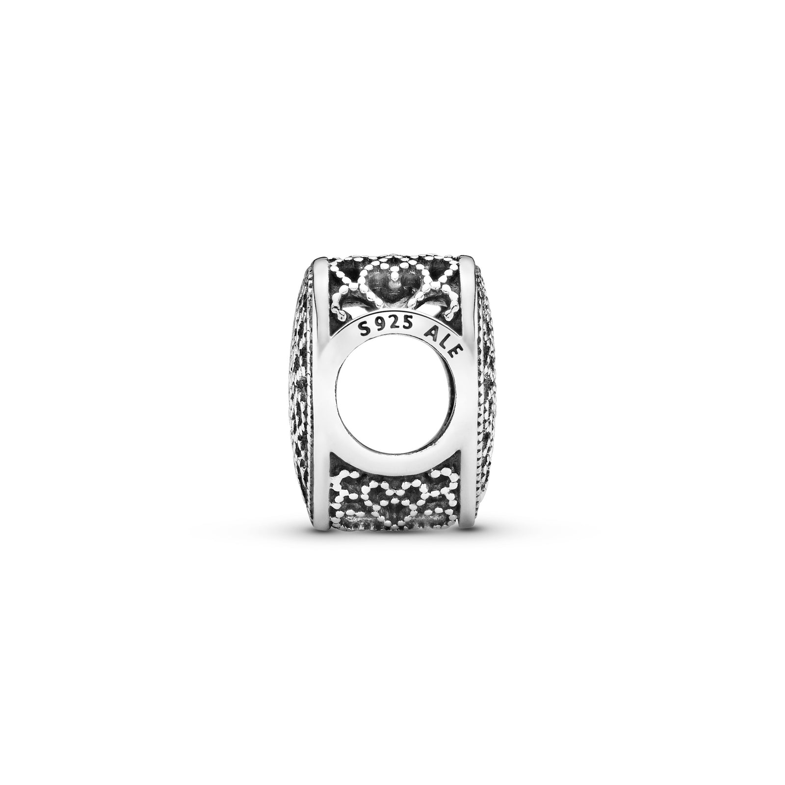 Filigree & beaded heart charm shop