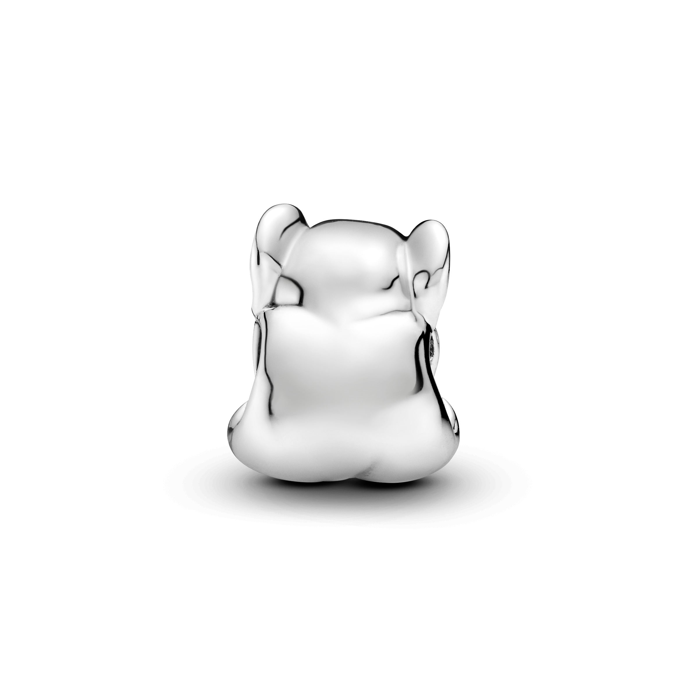 Elephant silver charm