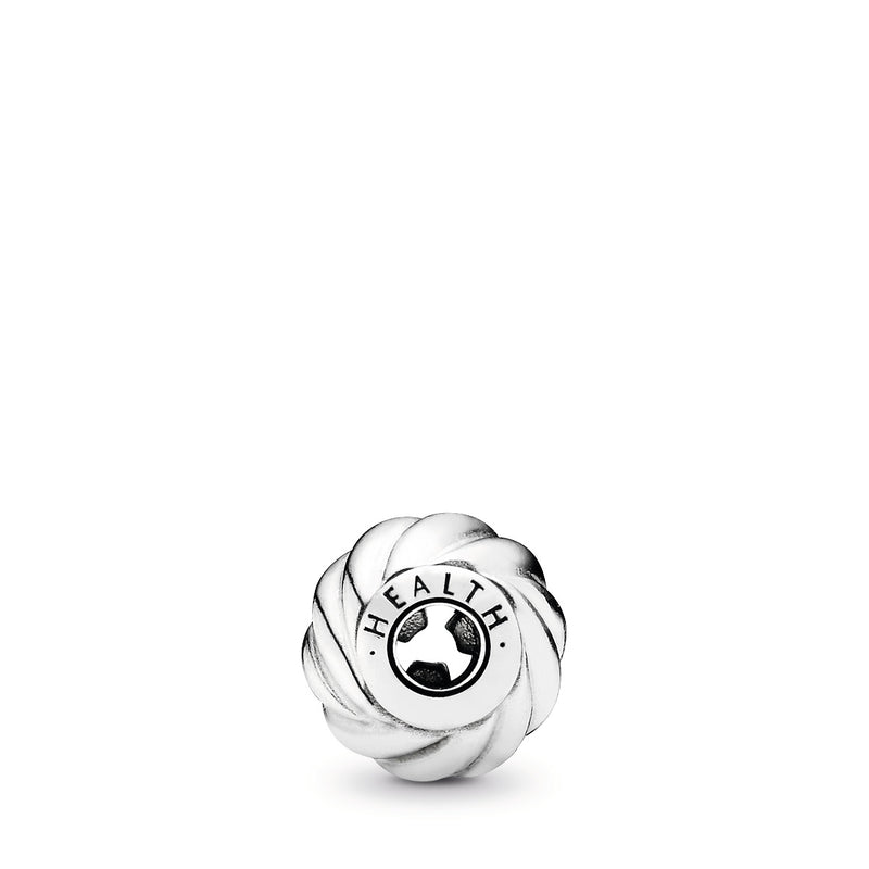 HEALTH ESSENCE COLLECTION charm in silver