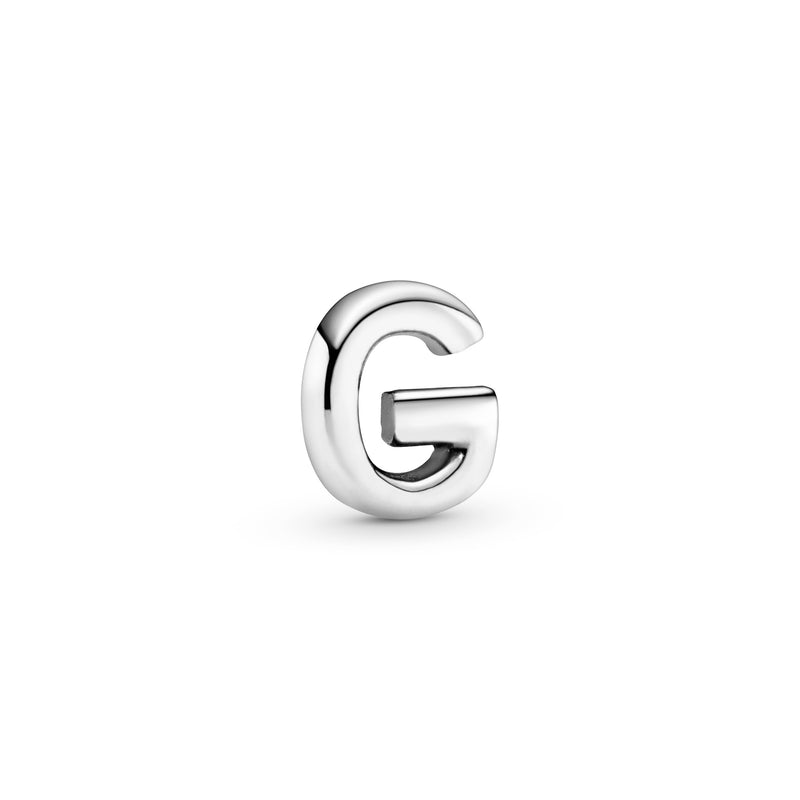 Letter G silver petite element