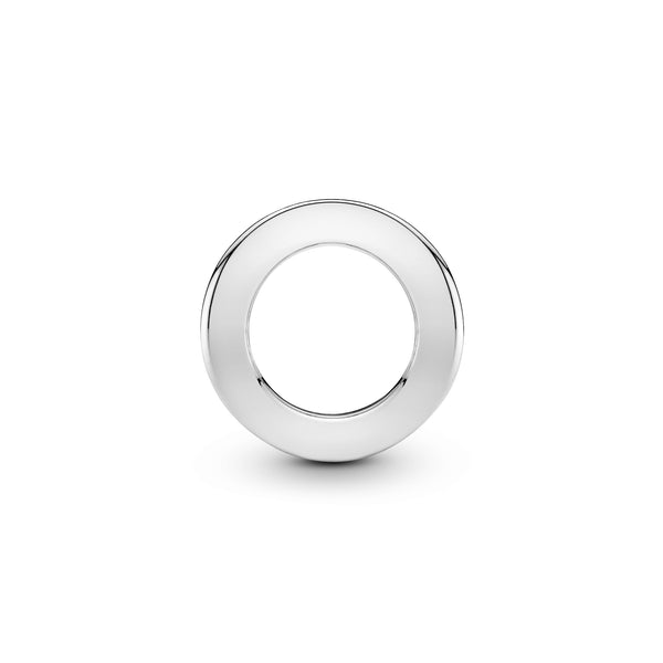 PANDORA Reflexions logo silver clip charm
