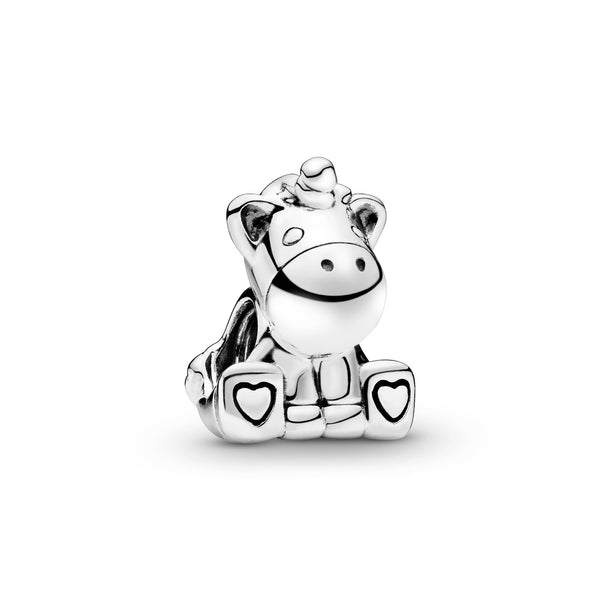 Unicorn silver charm