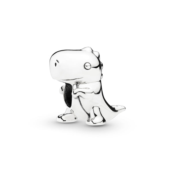 Dinosaur silver charm