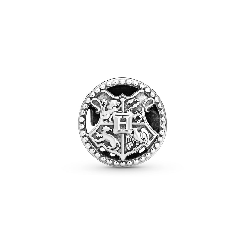 Harry Potter, Hogwarts School of Witchcraft and Wizardry sterling silver charm