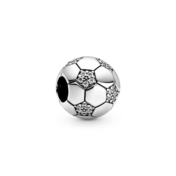 Sparkling Football Charm