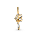 Pandora Timeless Wish Sparkling Heart Ring