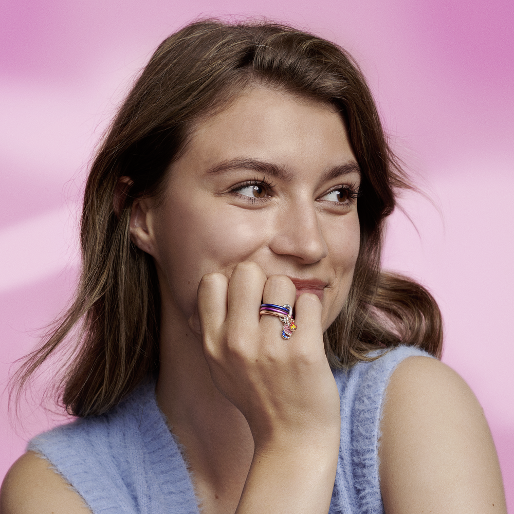 Pandora ME Shocking Purple Ring