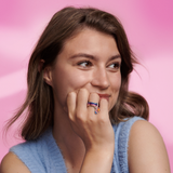 Pandora ME Electric Blue Ring