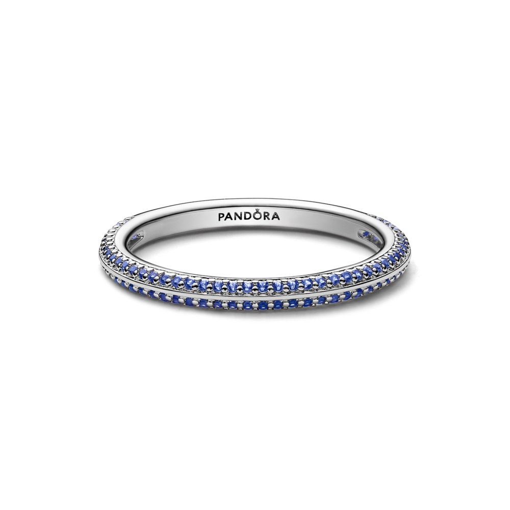 Pandora ME Blue Pavé Ring