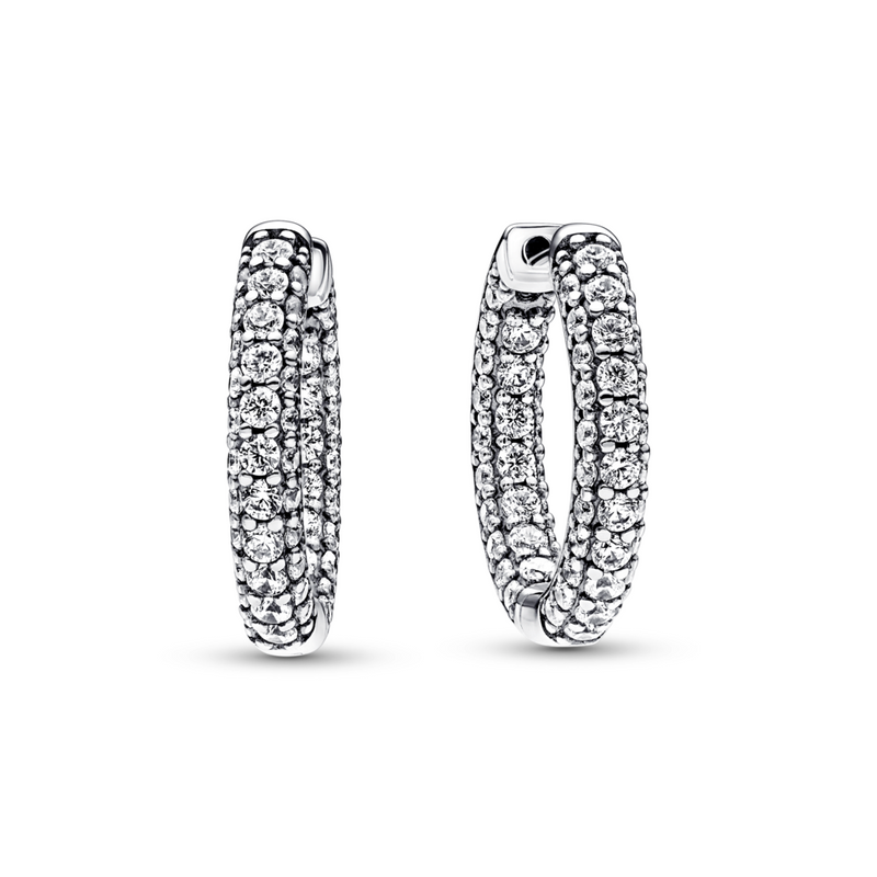 Huggie earrings pandora clearance