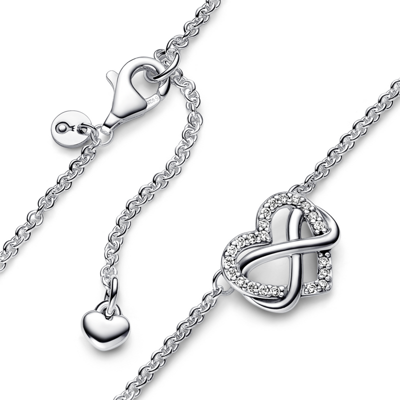 Infinity necklace silver online pandora