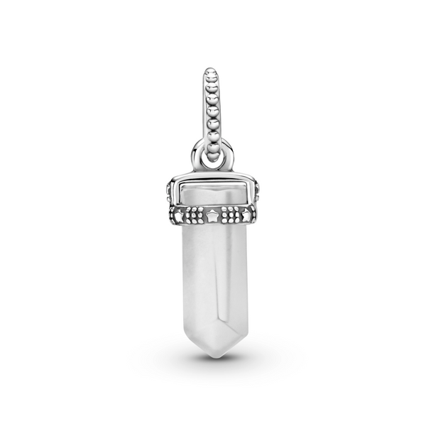 White Amulet Pendant