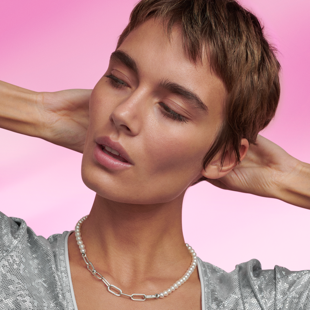 Pandora ME Freshwater Cultured Pearl Necklace