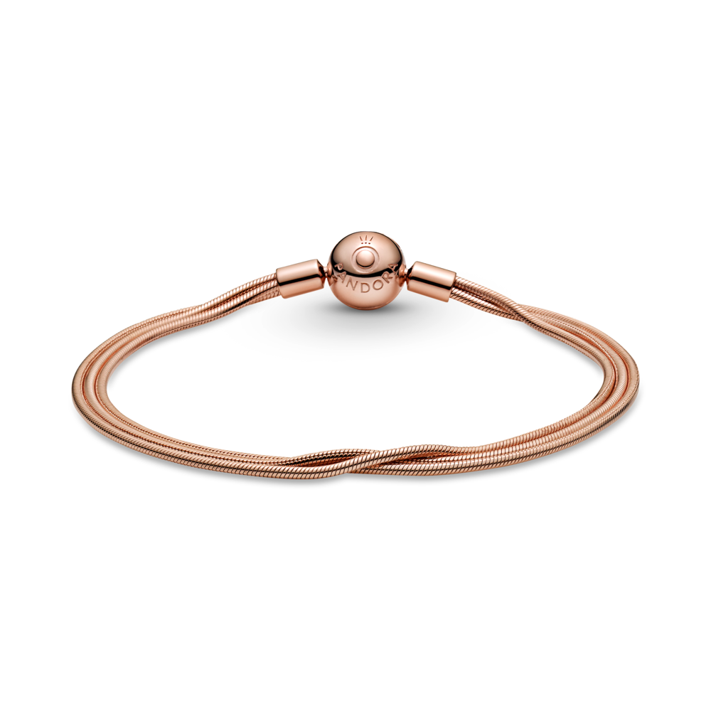 Pandora Moments Multi Snake Chain Bracelet