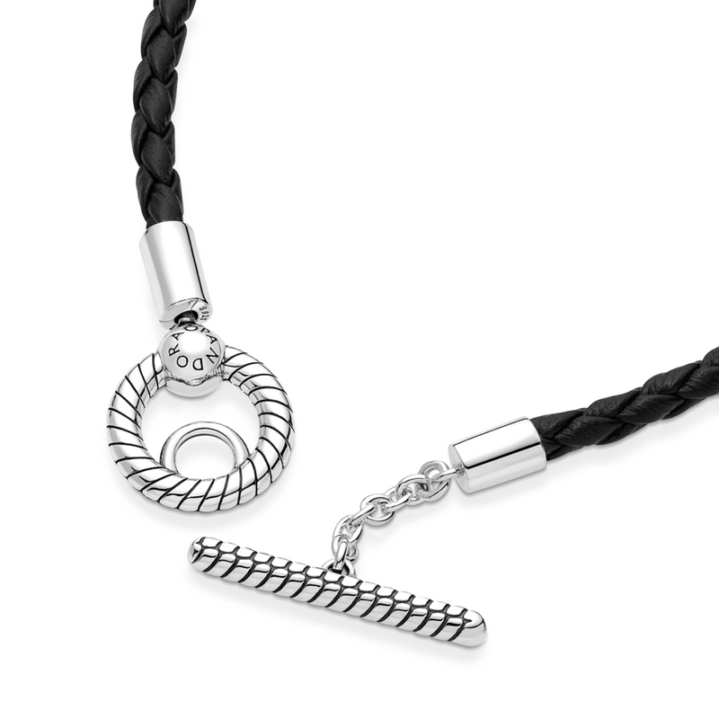 Pandora leather necklaces deals