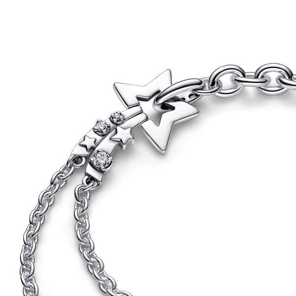 Shooting Star Double Chain Bracelet