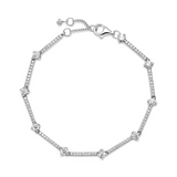 Sparkling Pavé Bars Bracelet