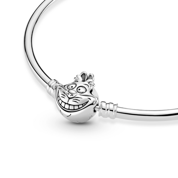 Disney Alice in Wonderland Cheshire Cat Clasp Pandora Moments Bangle