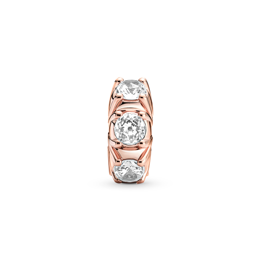 Long Pronged Sparkling Clip Charm